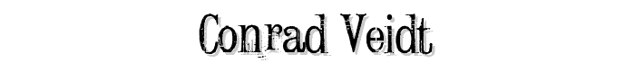 Conrad%20Veidt font