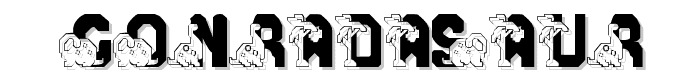 Conradasaur font