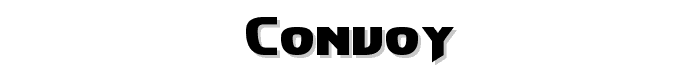 Convoy font