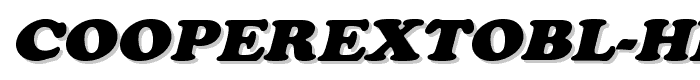 CooperExtObl-Heavy font