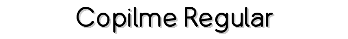 Copilme%20Regular font