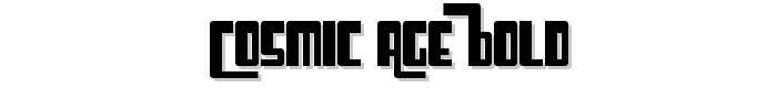 Cosmic%20Age%20Bold font