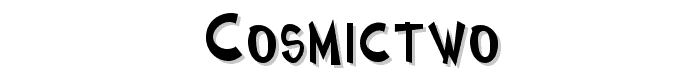 CosmicTwo font