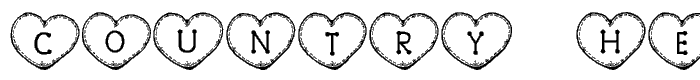 Country%20Hearts font