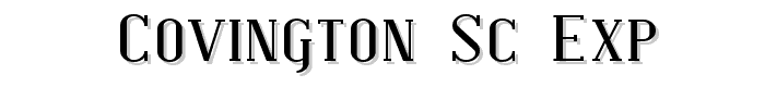 Covington%20SC%20Exp font