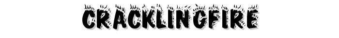 CracklingFire font