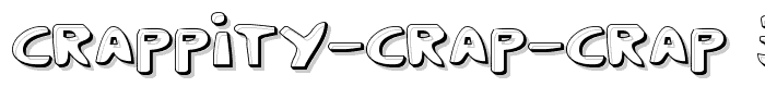 Crappity-Crap-Crap%203D font