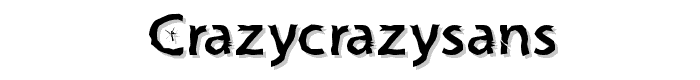 CrazyCrazySans font