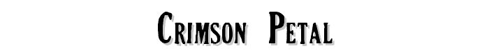 Crimson%20Petal font