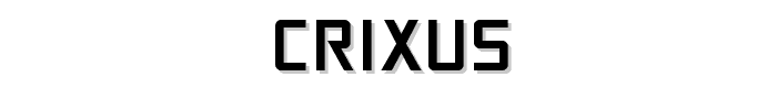 Crixus font