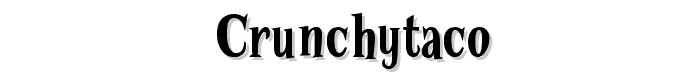 CrunchyTaco font
