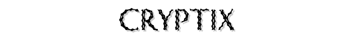 CrypTiX font