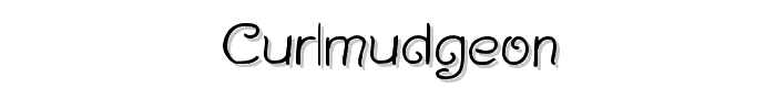 Curlmudgeon font