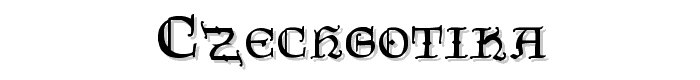 CzechGotika font