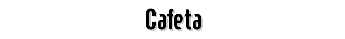 cafeta font