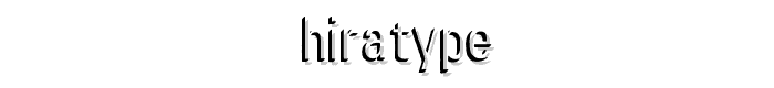 chiratype font