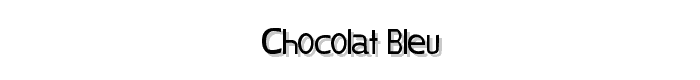 chocolat_bleu font