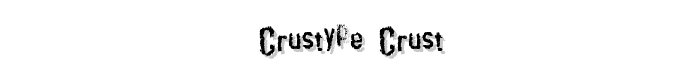 crustype_crust font