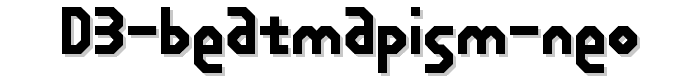 D3 Beatmapism Neo font