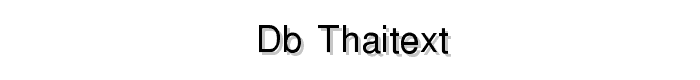 DB%20ThaiText font