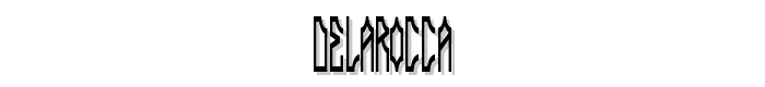 DELAROCCA font