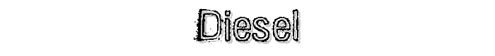 DIESEL font