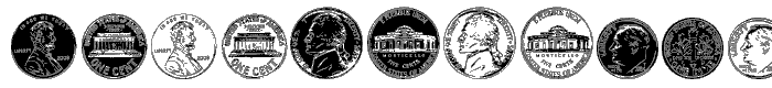 DJ Coinage font