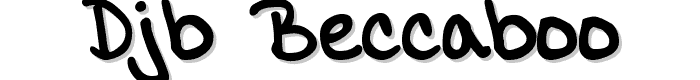 DJB%20BECCABOO font