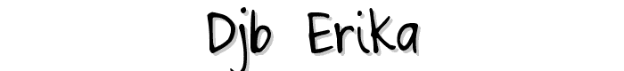 DJB%20ERIKA font