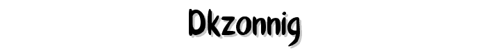 DKZonnig font