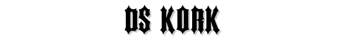 DS%20Kork font