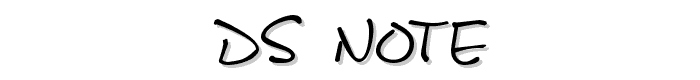 DS%20Note font
