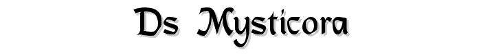 DS_Mysticora font