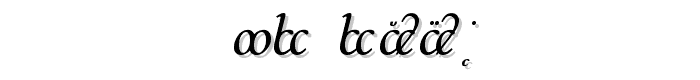 DS_Sinenya font