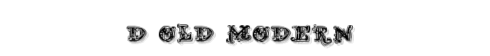 D_OLD%20MODERN%202 font