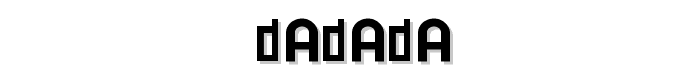 DadaDa font