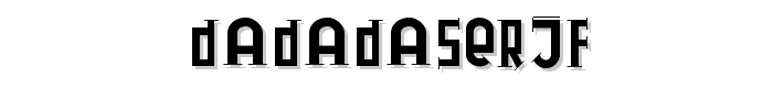 DadaDaSerif font