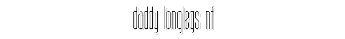 Daddy%20Longlegs%20NF font