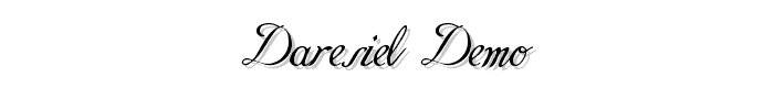 Daresiel%20Demo font