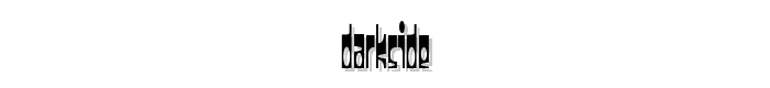 Darkside font
