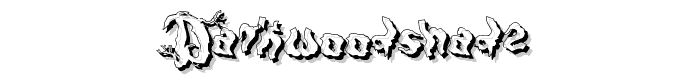 DarkwoodShad2 font