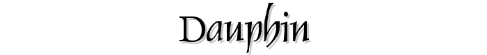 Dauphin font