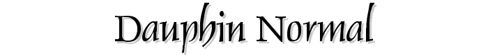 Dauphin-Normal font