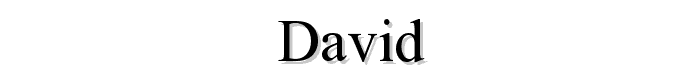 David font