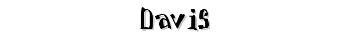 Davis font