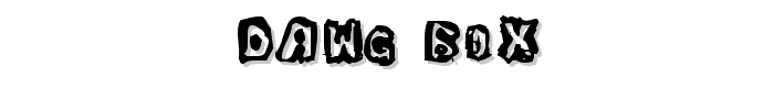 Dawg%20Box font