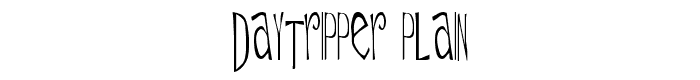 Daytripper%20Plain font