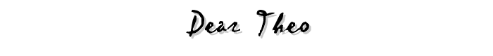 Dear%20Theo font