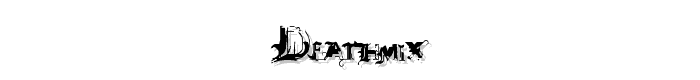 DeathMix font