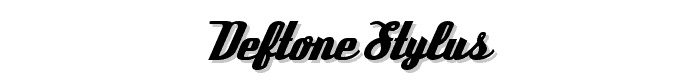 Deftone%20Stylus font